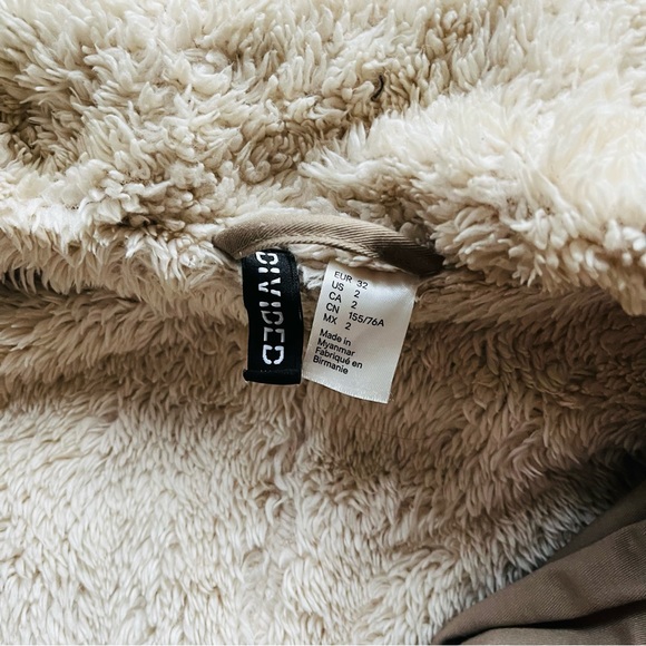 H&M Beige Pile-Lined Parka - Picture 6 of 11